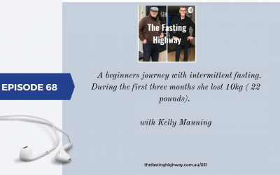 Episode 68 – Kelly Manning discusses a beginners journey with intermittent fasting.
