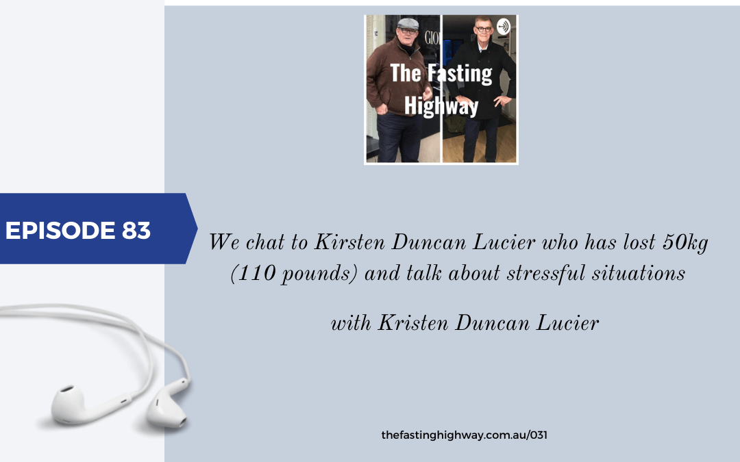 Episode 83 – Kirsten Ducnan Lucier is an inspiring mum who has lost 50kg(100 pounds)